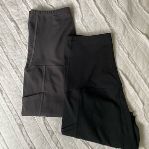 Maternity pocket legging bundle Poshdivah